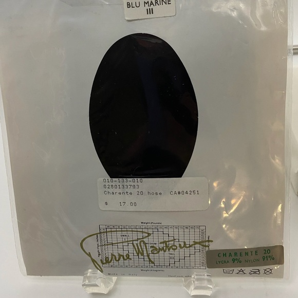 Brand new/never opened Pierre Mantoux Size III Blue Marine Hose - Picture 3 of 3